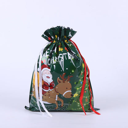 🎁Drawstring Christmas Gift Bag (Biodegradable)