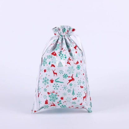 🎁Drawstring Christmas Gift Bag (Biodegradable)