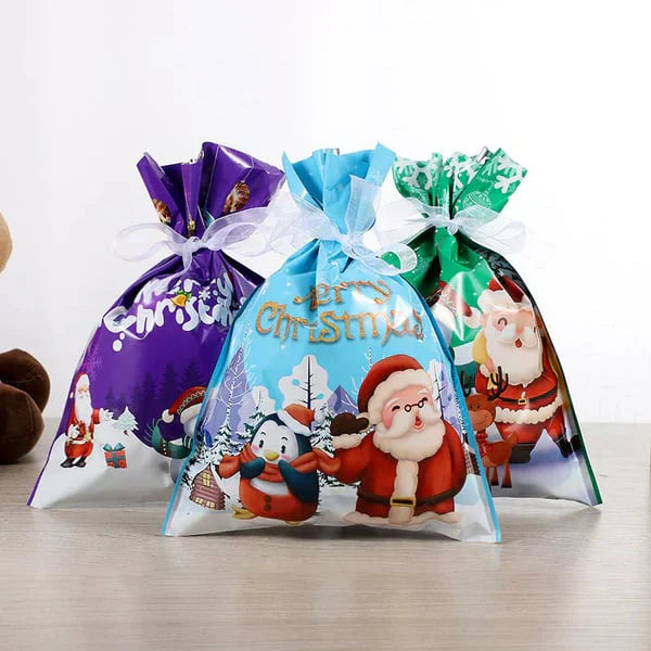 🎁Drawstring Christmas Gift Bag (Biodegradable)